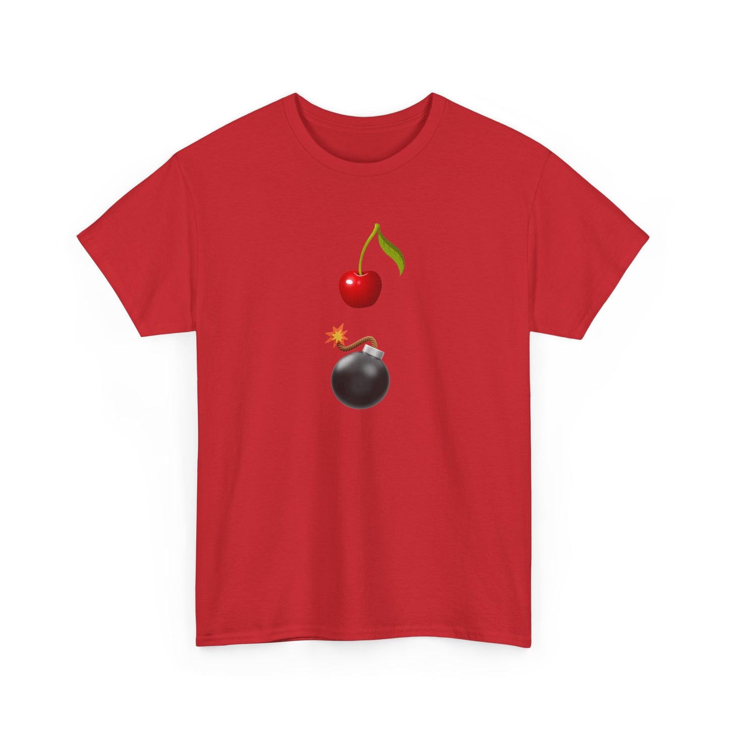 CHERRY BOMB Unisex Heavy Cotton Tee