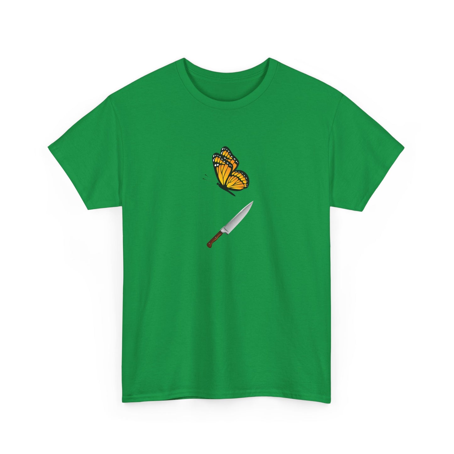 BUTTERFLY KNIFE Unisex Heavy Cotton Tee