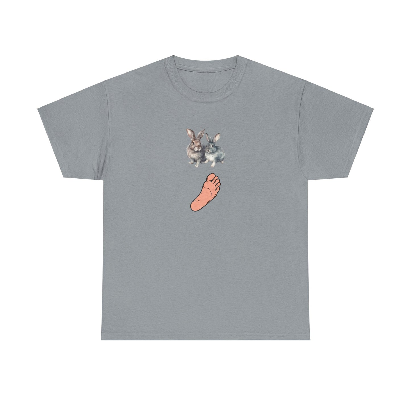 RABBIT'S FOOT Unisex Heavy Cotton Tee