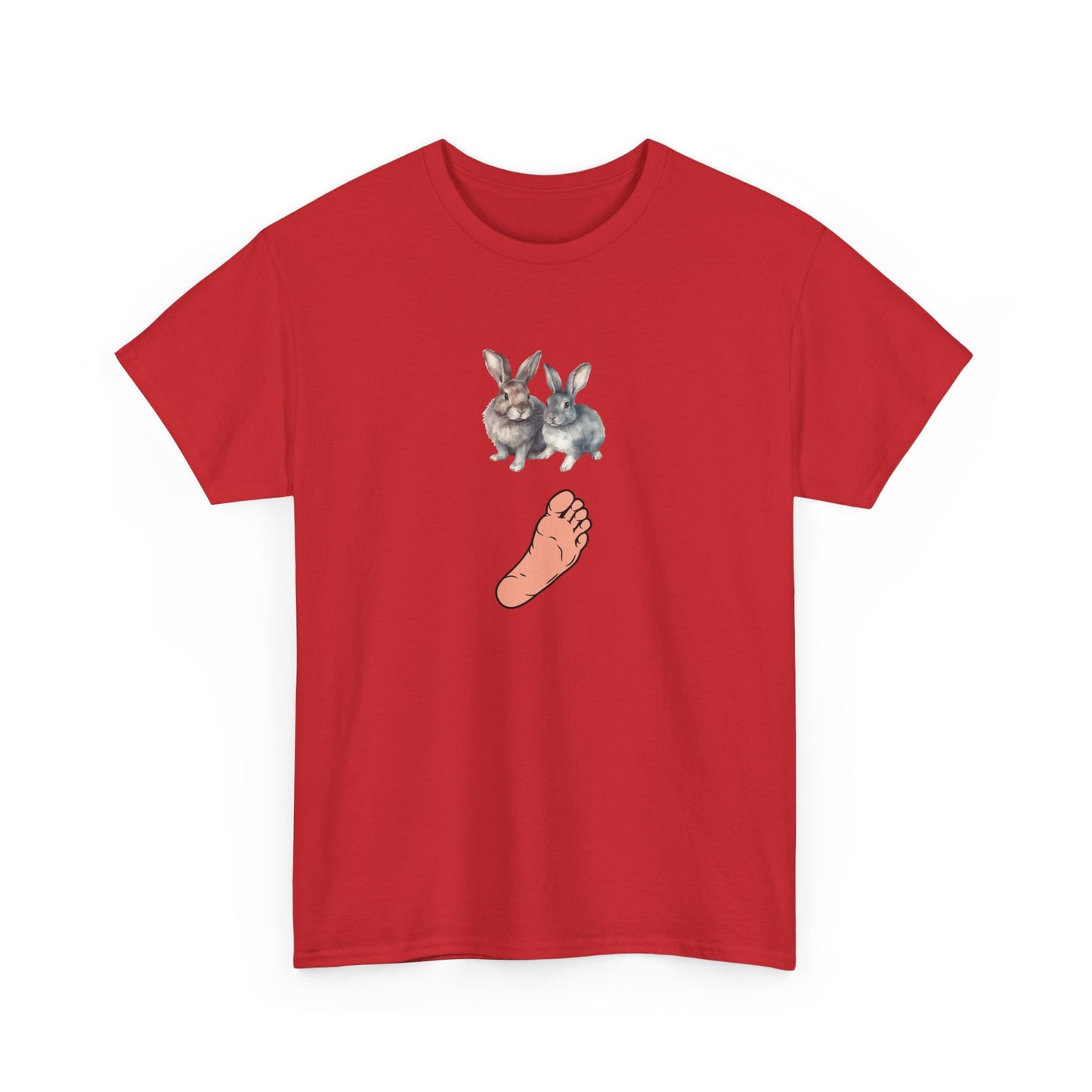 RABBIT'S FOOT Unisex Heavy Cotton Tee