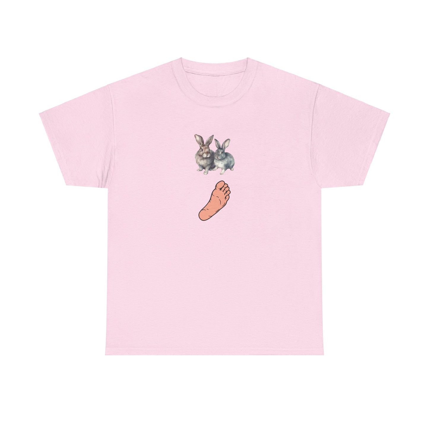 RABBIT'S FOOT Unisex Heavy Cotton Tee