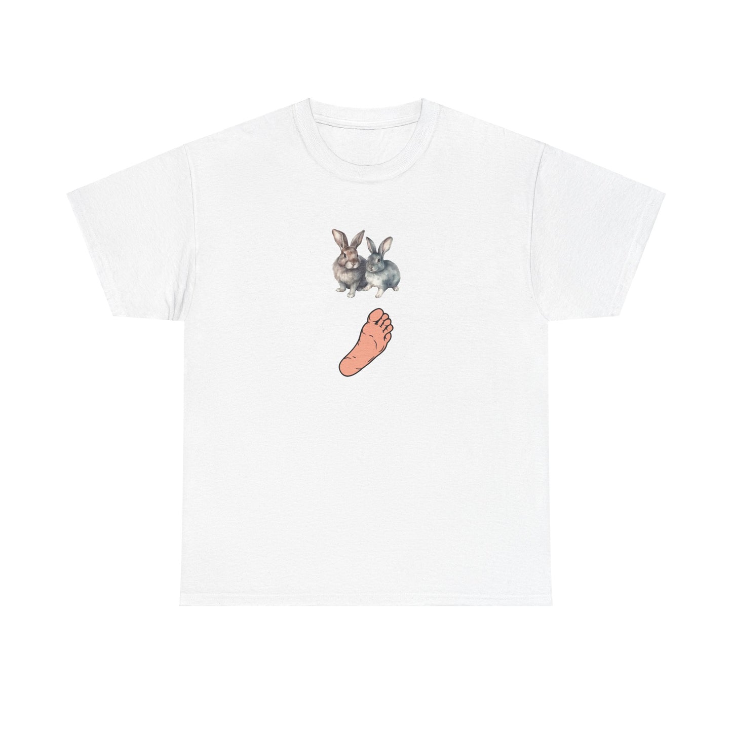 RABBIT'S FOOT Unisex Heavy Cotton Tee