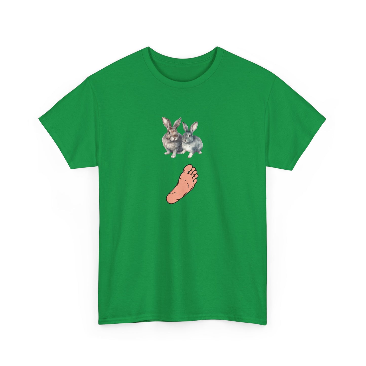 RABBIT'S FOOT Unisex Heavy Cotton Tee