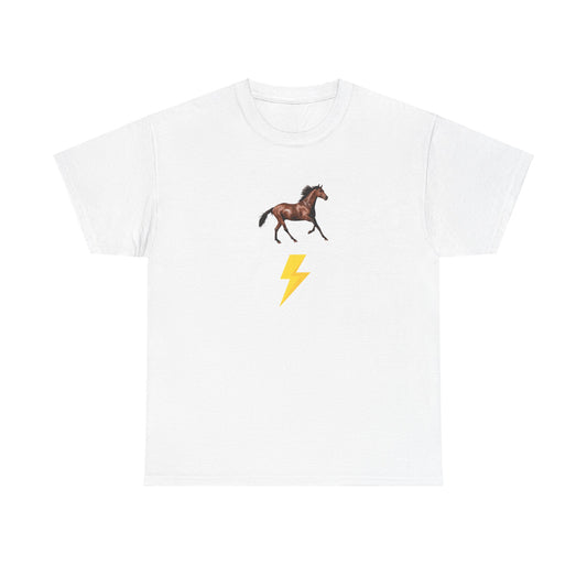 HORSE POWER Unisex Heavy Cotton Tee