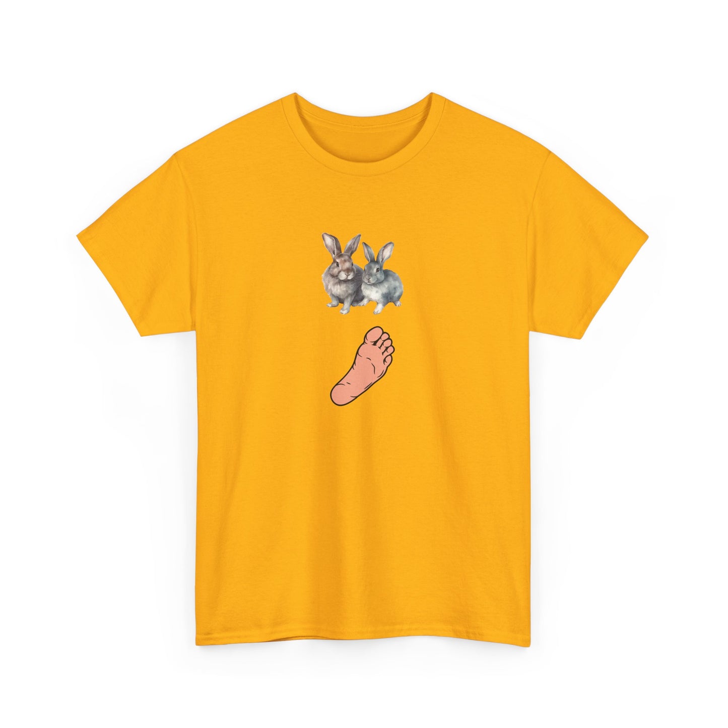 RABBIT'S FOOT Unisex Heavy Cotton Tee