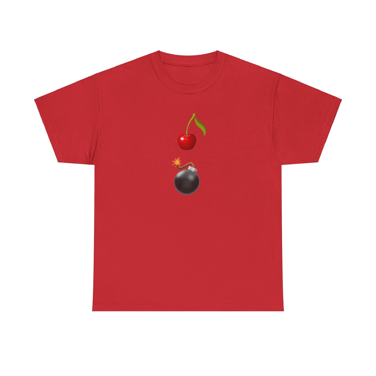 CHERRY BOMB Unisex Heavy Cotton Tee