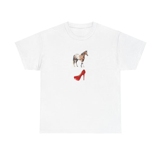 HORSE SHOE Unisex Heavy Cotton Tee