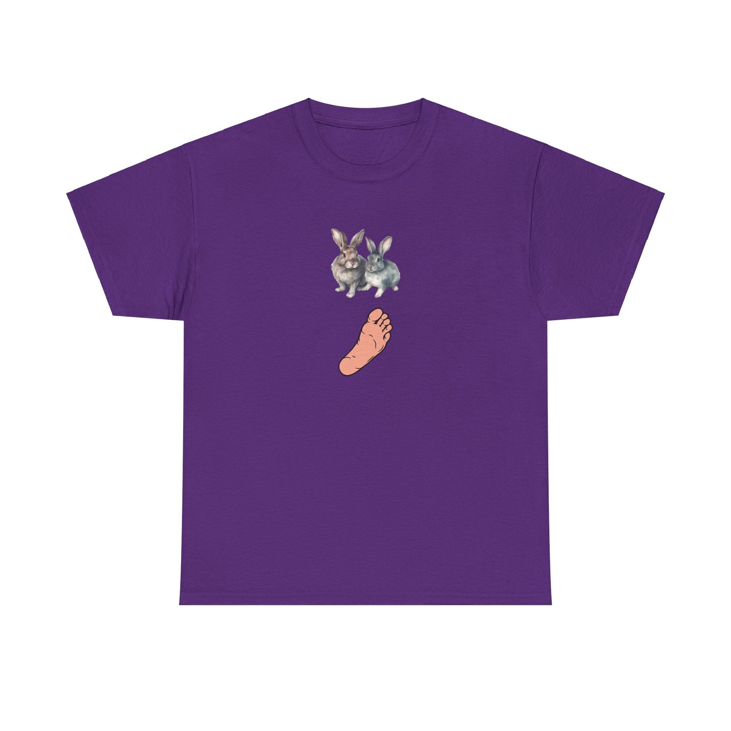 RABBIT'S FOOT Unisex Heavy Cotton Tee