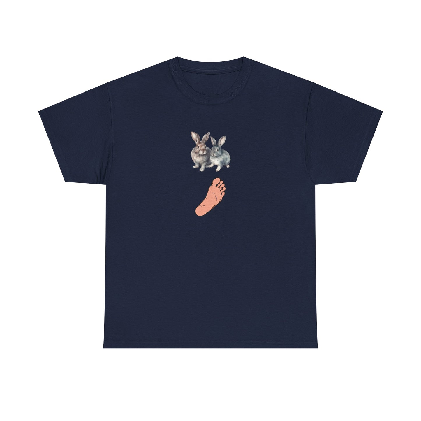 RABBIT'S FOOT Unisex Heavy Cotton Tee