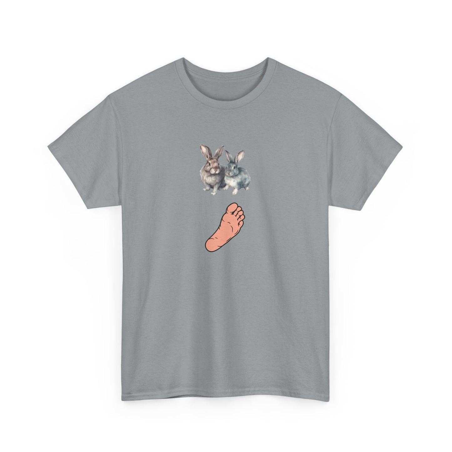 RABBIT'S FOOT Unisex Heavy Cotton Tee