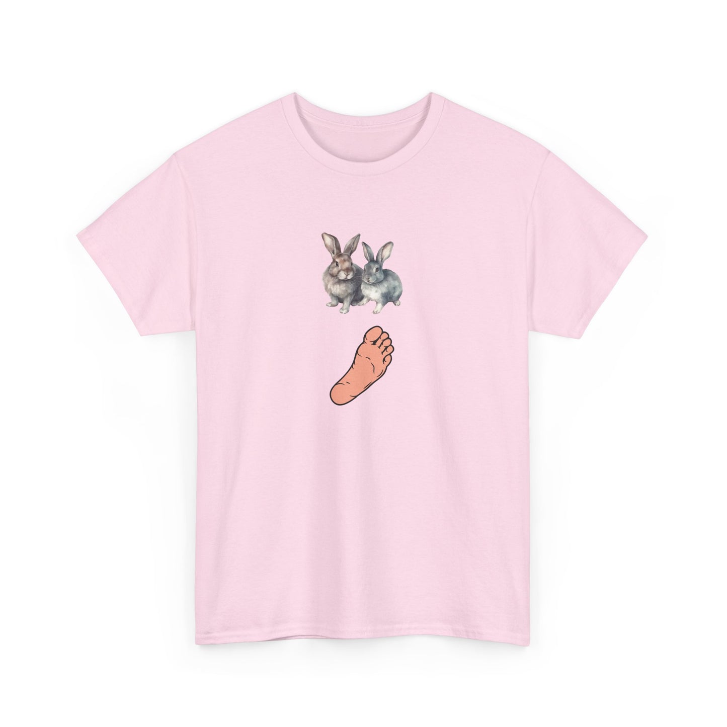 RABBIT'S FOOT Unisex Heavy Cotton Tee