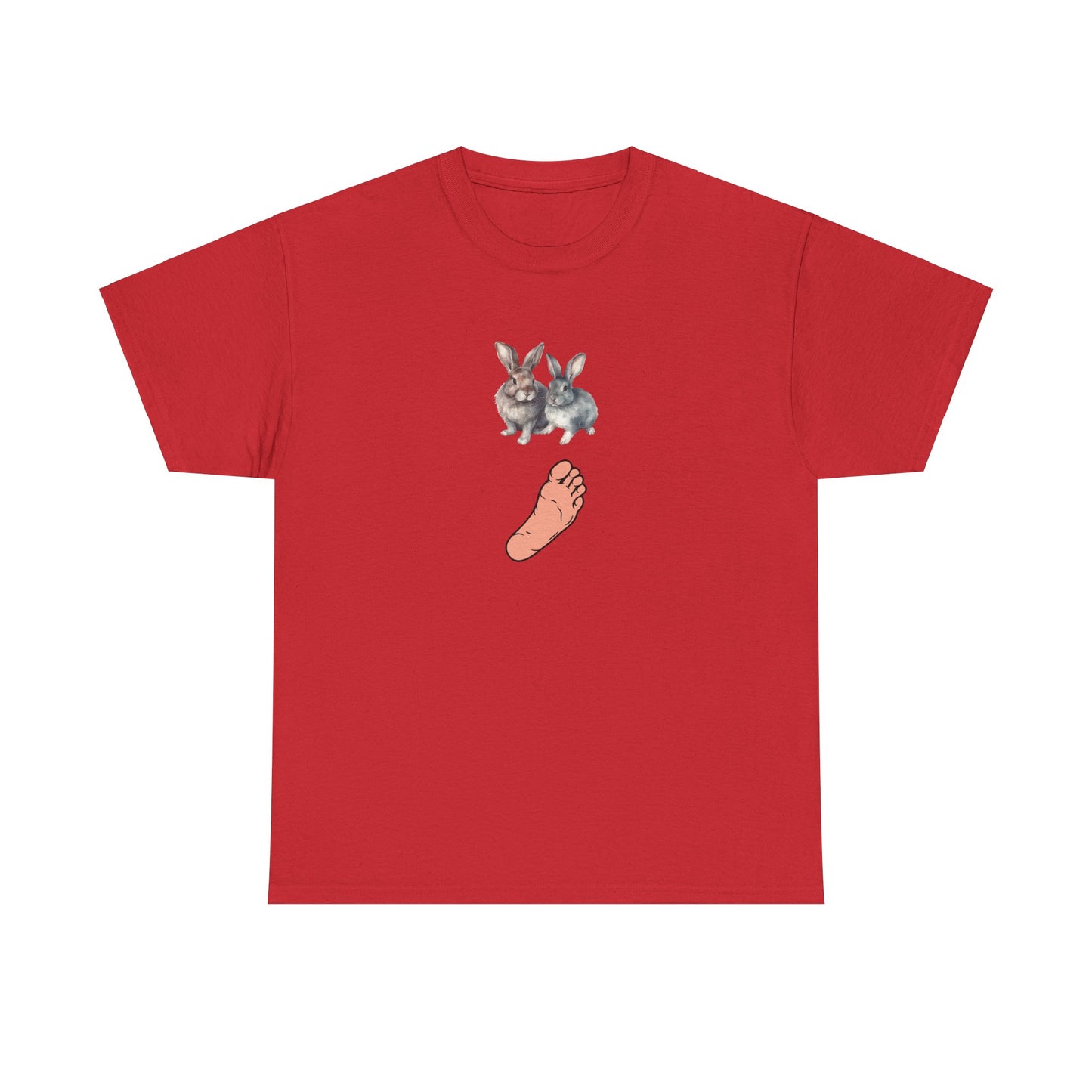 RABBIT'S FOOT Unisex Heavy Cotton Tee