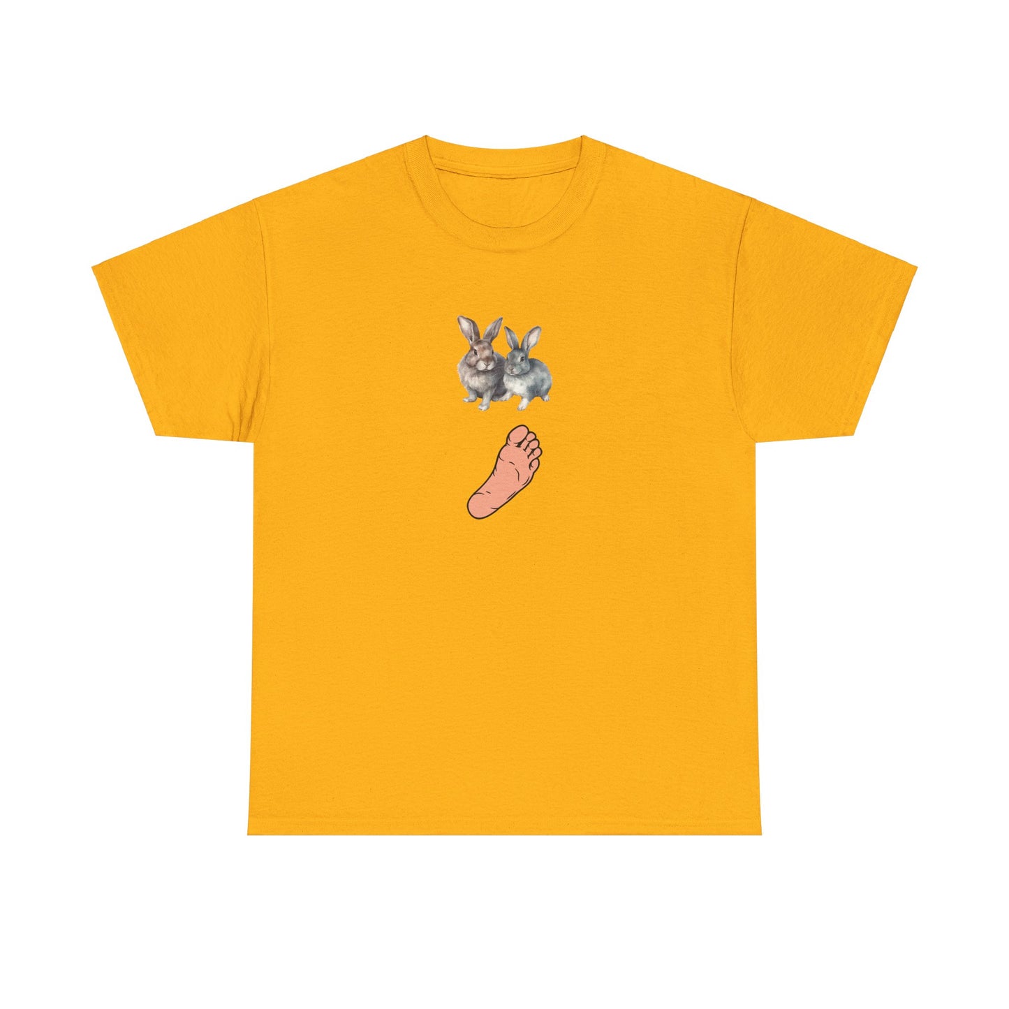 RABBIT'S FOOT Unisex Heavy Cotton Tee