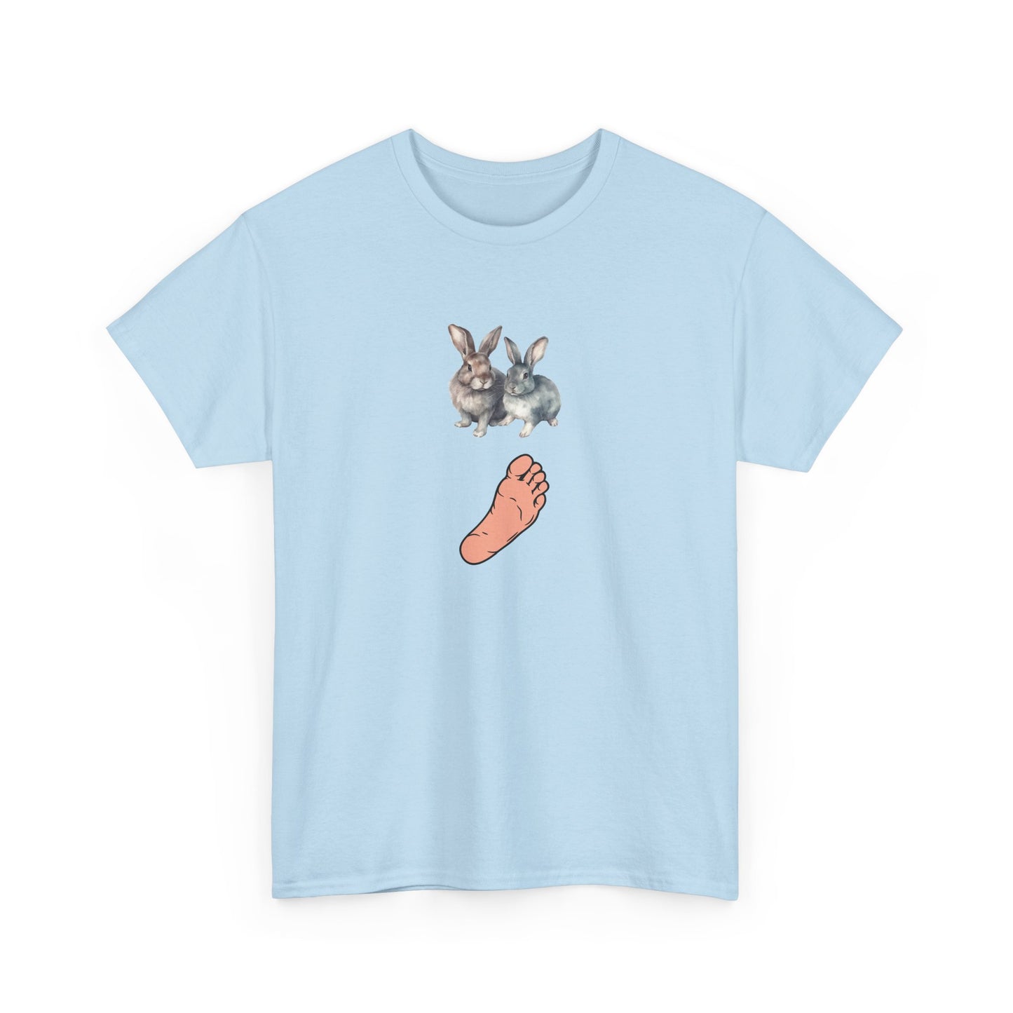 RABBIT'S FOOT Unisex Heavy Cotton Tee