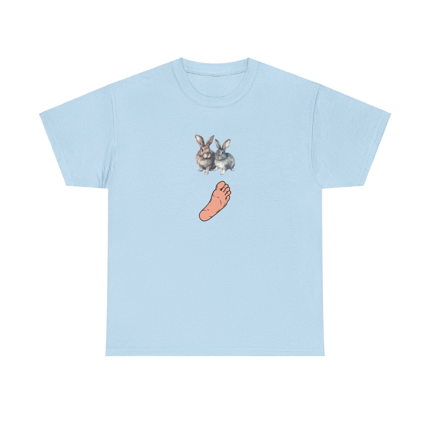 RABBIT'S FOOT Unisex Heavy Cotton Tee